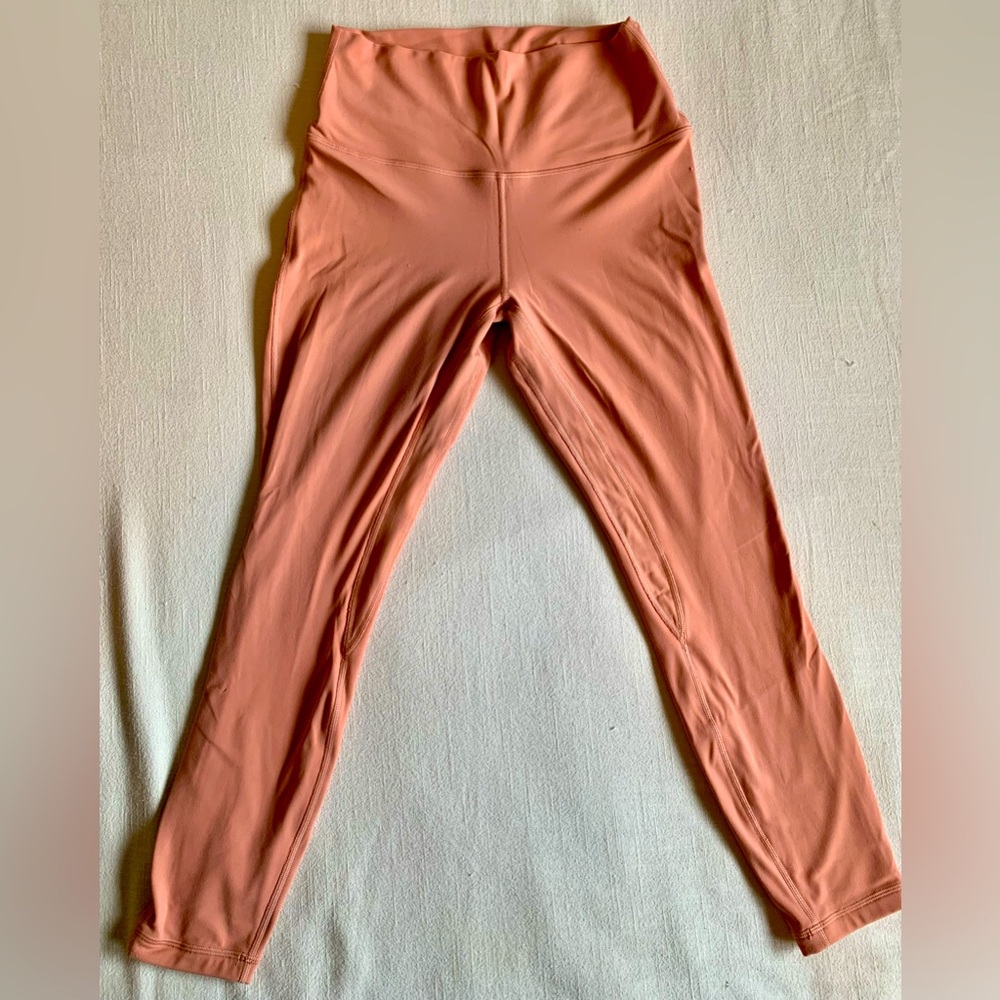 lululemon Align™ High-Rise Pant 28”, Cropped Legging in Pink Savannah